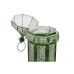 Lanterne Home ESPRIT Verde Metallo Orientale 23 x 23 x 57 cm (2 Pezzi)