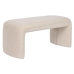 Stol Home ESPRIT Beige Polyester Træ MDF 100 x 41 x 44 cm