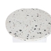 Beistelltisch Home ESPRIT Weiß Holz MDF Terrazzo 40 x 40 x 37,5 cm