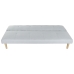 Sovesofa Home ESPRIT Naturell Gummitre Scandi 180 x 68 x 66 cm