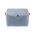 Scatole Portaoggetti Versa Corduroy 38 x 26 x 26 cm Azzurro