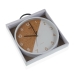 Nástenné hodiny Versa Biela Plastické 4,5 x 30 x 30 cm