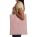 Mala de Compras Versa Corduroy Cor de Rosa 40 x 33 cm