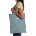 Shopping Bag Versa Corduroy Blue 40 x 33 cm