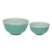 Snack Bowl Versa Turquoise Ceramic Porcelain 12,3 x 5,8 x 12,3 cm