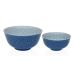 Ciotola per Aperitivi Versa Azzurro Ceramica Porcellana 12,3 x 5,8 x 12,3 cm