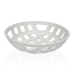 Fruit Bowl Versa White Ceramic Porcelain 28 x 7 x 28 cm