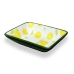 Serving Platter Versa Ceramic Porcelain Lemon 9,3 x 2,5 x 7,3 cm
