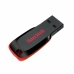 Atmintukas SanDisk SDCZ50-016G-B35      USB 2.0 Juoda 16 GB Raudona