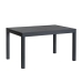 Dining Table Thais Graphite Aluminium 135 x 90 x 74 cm