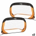 Set de 2 porterías de fútbol Aktive 120 x 80 x 80 cm (2 Unidades)