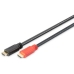 HDMI uz DVI adapteris Digitus DB-330118-100-S Melns 10 m