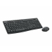 Clavier Logitech MK295 Noir Gris Acier Allemand QWERTZ