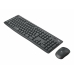 Clavier Logitech MK295 Noir Gris Acier Allemand QWERTZ