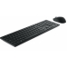 Numerisk tastatur Dell Pro KM5221W Qwertz Tysk Sort