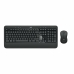 Teclado e Rato Logitech MK540 Preto Preto/Branco Alemão QWERTZ