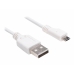 Cablu USB Sandberg 440-33 Alb 1 m (1 Unități)