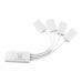 Hub USB Eminent EW1110 Blanco