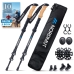 Set di 2 bastoncini da trekking Nordmut POL-FBL-CBN