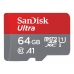 Cartão de Memória Micro SD com Adaptador SanDisk SDSQUA4-064G-GN6TA 64 GB