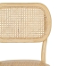 Sedia da Sala da Pranzo Naturale Rattan Legno di olmo 45 x 41 x 88 cm