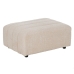 Puff Beige Jern 60 x 86 x 37 cm