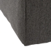 Puff Grigio Legno Piuma Foam 94 x 94 x 44 cm Componibile