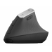 Drahtlose optische Maus Logitech MX Vertical Grau Stahl