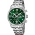Reloj Hombre Jaguar J963/3 Verde Plateado