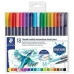 Flomasteru Komplekts Staedtler Design Journey Ar diviem galiem (6 Daudzums) (6 gb.)