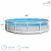 Piscina Desmontável Intex 427 x 107 x 427 cm