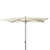 Parasol Aktive Creme Aço 200 x 230 x 125 cm