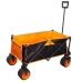 Víceúčelový vozík Aktive Oranžový Polyester PVC Ocel 86 x 108 x 44 cm Skládací Pláž