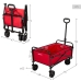 Carrello Multiuso Aktive Rosso Poliestere Acciaio 65 x 94 x 40 cm Pieghevole Spiaggia