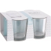 Conjunto de Copos Excellent Houseware ye6000410 Transparente Cristal 280 ml (4 Unidades)