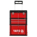 Verktøykasse Yato YT-09101 Metall Plast (2 enheter)