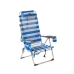 Silla Plegable Azul marino 108 x 47 x 30 cm