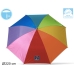 Umbrelă de soare 220 cm UPF 50+ Mavrična