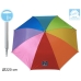 Aurinkovarjo 220 cm UPF 50+ Regnbue