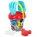 Conjunto de brinquedos de praia Mickey Mouse Ø 14 cm Plástico (24 Unidades)