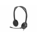 Headphones with Microphone Logitech H111 Black