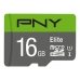 Karta Pamięci Micro-SD z Adapterem PNY P-SDU16GU185GW-GE Elite C10 16 GB