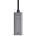 Adaptador USB-C a Ethernet Unitek U1313C Gris 30 cm