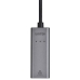 USB-C – Ethernet adapteris Unitek U1313C Pilka 30 cm