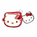 Porte-monnaie Jugavi Hello Kitty Rouge Blanc