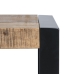 Side table MANGO 100 x 40 x 60 cm Natural Black Wood Iron