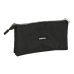 Astuccio Scuola Safta Stone Nero 22 x 12 x 3 cm