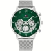 Reloj Hombre Tommy Hilfiger 1692189 Verde Plateado