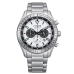 Relógio masculino Citizen CA4600-89A Branco Prateado