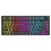 Clavier Savio PHENIX Red Pro Noir QWERTY